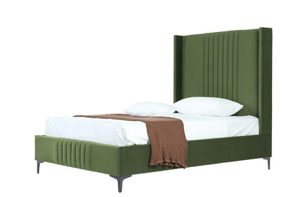 Manhattan Comfort - Promenade 48in Bed in Moss Green - BD010-48-MG veiw 3