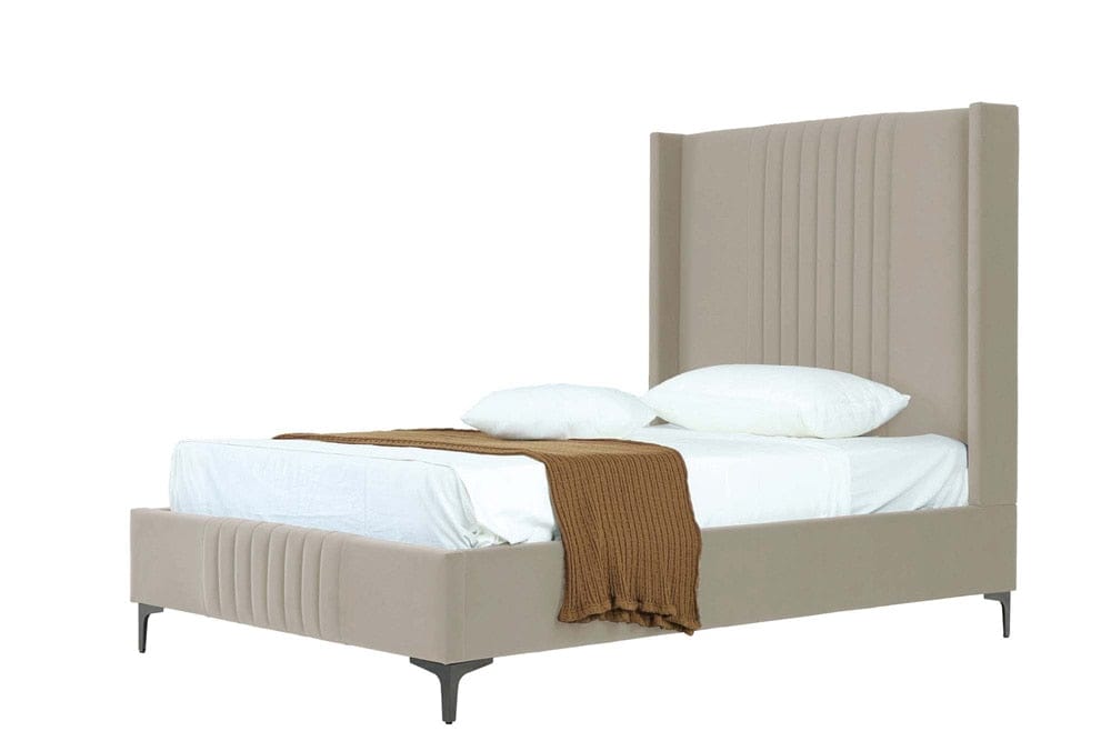 Manhattan Comfort - Promenade 48in Bed in Rustic Taupe - BD010-48-RT veiw 3