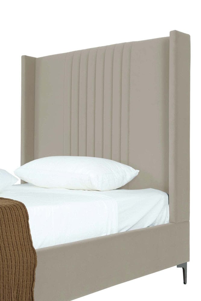 Manhattan Comfort - Promenade 48in Bed in Rustic Taupe - BD010-48-RT veiw 7