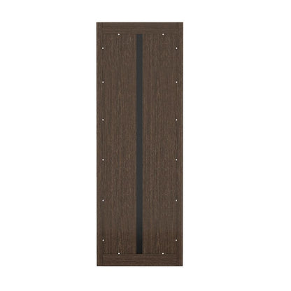 Manhattan Comfort - Rivington 28in Open Bookcase in Dark Walnut (5-Shelf) - BC003-BR veiw 4