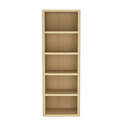 Manhattan Comfort - Rivington 28in Open Bookcase in Natural Oak (5-Shelf) - BC003-NA veiw 1