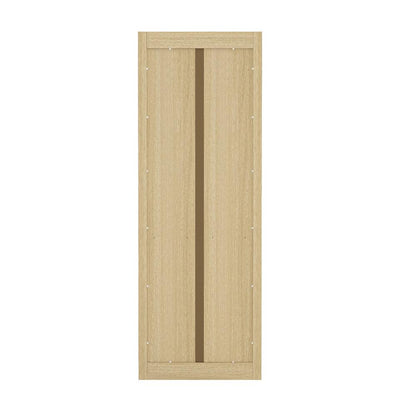 Manhattan Comfort - Rivington 28in Open Bookcase in Natural Oak (5-Shelf) - BC003-NA veiw 4