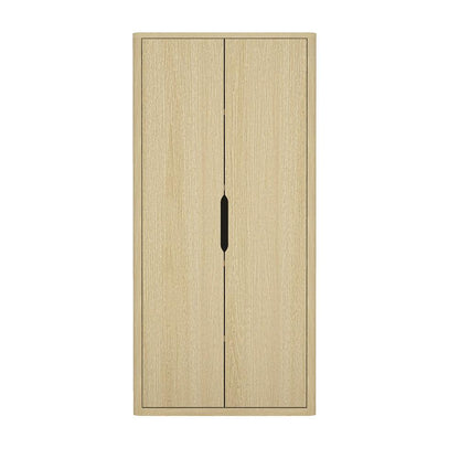 Manhattan Comfort - Rivington 38in Bookcase Cabinet in Natural Oak (5-Shelf) - BC004-NA veiw 1