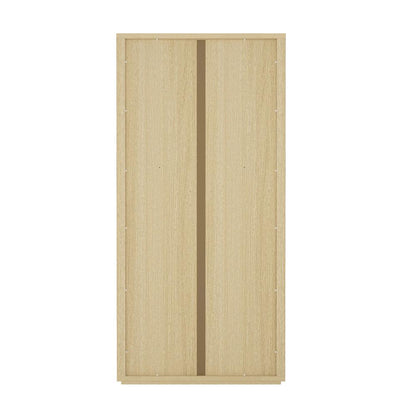 Manhattan Comfort - Rivington 38in Bookcase Cabinet in Natural Oak (5-Shelf) - Set of 2 - 2-BC005-NA veiw 5