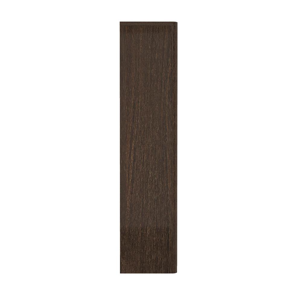 Manhattan Comfort - Rivington 38in Bookcase Cabinet in Walnut (5-Shelf) - BC004-BR veiw 4