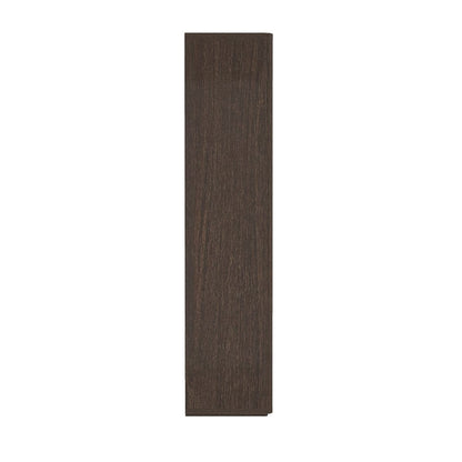 Manhattan Comfort - Rivington 38in Bookcase Cabinet in Walnut (5-Shelf) - Set of 3 - 3-BC005-BR veiw 4
