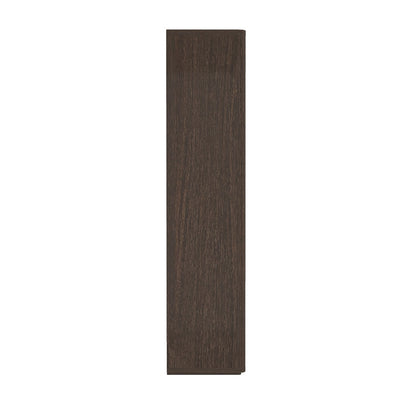 Manhattan Comfort - Rivington 38in Bookcase Cabinet in Walnut (5-Shelf) - BC005-BR veiw 4