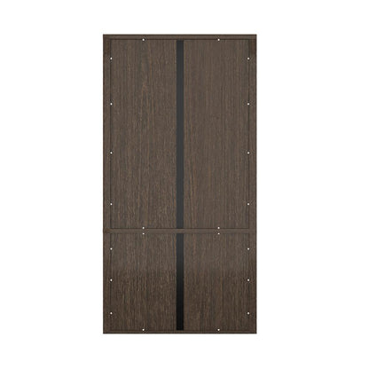 Manhattan Comfort - Rivington 40in Bookcase Cabinet in Walnut (4-Shelf) - Set of 3 - 3-BC006-BR veiw 5