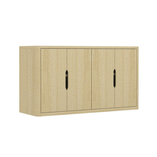 Manhattan Comfort - Rivington 60in Sideboard in Natural Oak (4-Shelf) - SB009-NA veiw 2
