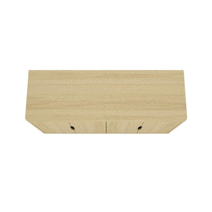 Manhattan Comfort - Rivington 60in Sideboard in Natural Oak (4-Shelf) - SB009-NA veiw 3