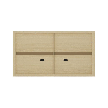 Manhattan Comfort - Rivington 60in Sideboard in Natural Oak (4-Shelf) - SB009-NA veiw 5