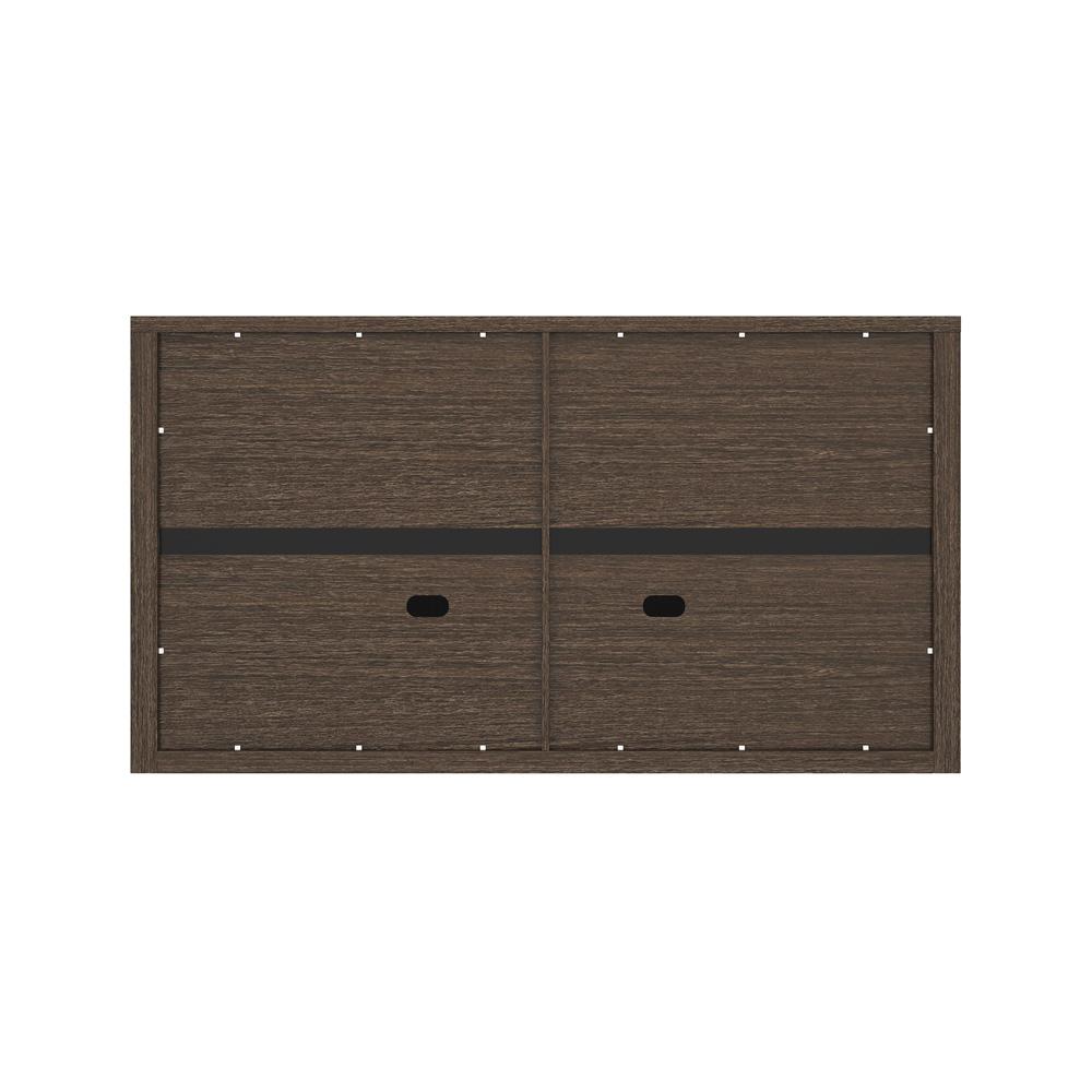 Manhattan Comfort - Rivington 60in Sideboard in Walnut (4-Shelf) - SB009-BR veiw 5