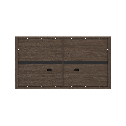 Manhattan Comfort - Rivington 60in Sideboard in Walnut (4-Shelf) - SB009-BR veiw 5