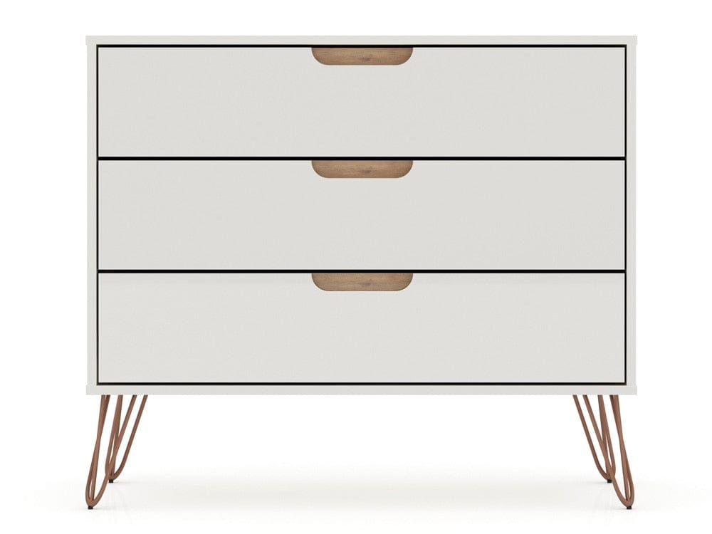 Manhattan Comfort - Rockefeller Dresser in Off White - 103GMC8 veiw 1
