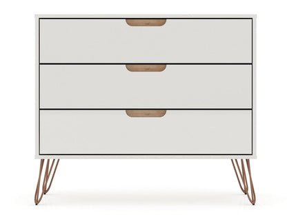 Manhattan Comfort - Rockefeller Dresser in Off White - 103GMC8 veiw 1