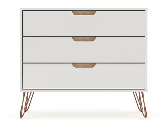 Manhattan Comfort - Rockefeller Dresser in Off White - 103GMC8 veiw 1