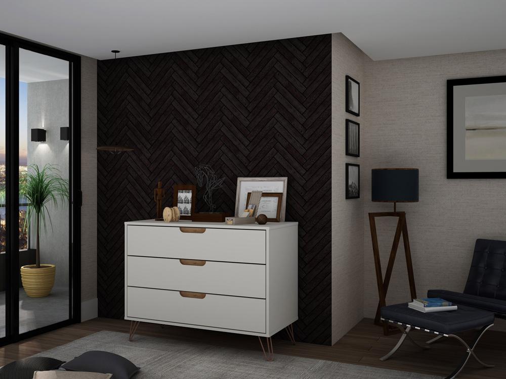 Manhattan Comfort - Rockefeller Dresser in Off White - 103GMC8 veiw 8