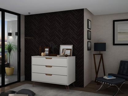 Manhattan Comfort - Rockefeller Dresser in Off White - 103GMC8 veiw 8
