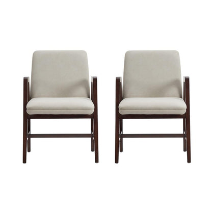 Manhattan Comfort - Stella Dining Armchair in Champagne - Set of 2 - 2-DC101AR-OM veiw 1