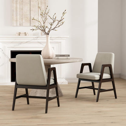 Manhattan Comfort - Stella Dining Armchair in Champagne - Set of 2 - 2-DC101AR-OM veiw 7