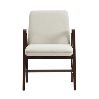 Manhattan Comfort - Stella Dining Armchair in Cream - DC101AR-CR veiw 1