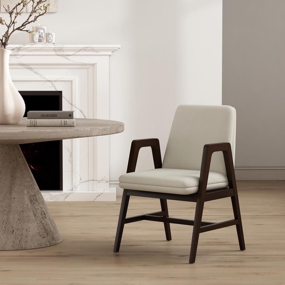 Manhattan Comfort - Stella Dining Armchair in Cream - DC101AR-CR veiw 8