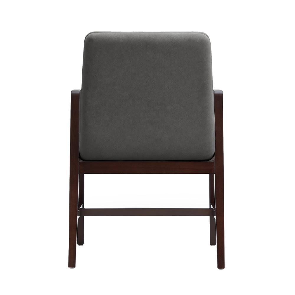 Manhattan Comfort - Stella Dining Armchair in Graphite - Set of 2 - 2-DC101AR-GY veiw 4