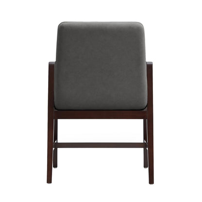 Manhattan Comfort - Stella Dining Armchair in Graphite - Set of 4 - 4-DC101AR-GY veiw 4
