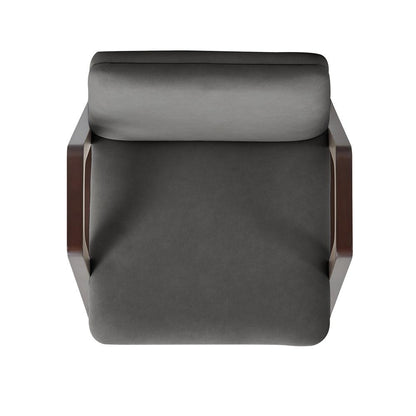 Manhattan Comfort - Stella Dining Armchair in Graphite - DC101AR-GY veiw 5