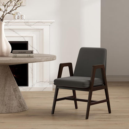Manhattan Comfort - Stella Dining Armchair in Graphite - DC101AR-GY veiw 8