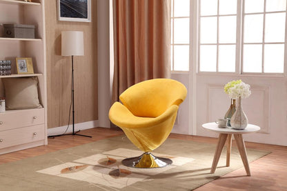 Manhattan Comfort - Tulip Velvet Accent Chairs with Metal Legs - Set of 4 - 4-AC029 veiw 8