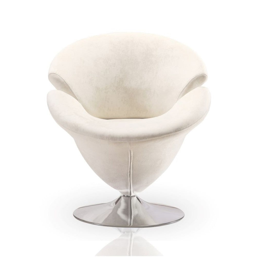 Manhattan Comfort - Tulip Velvet Accent Chairs with Metal Legs - Set of 5 - 5-AC029 veiw 6