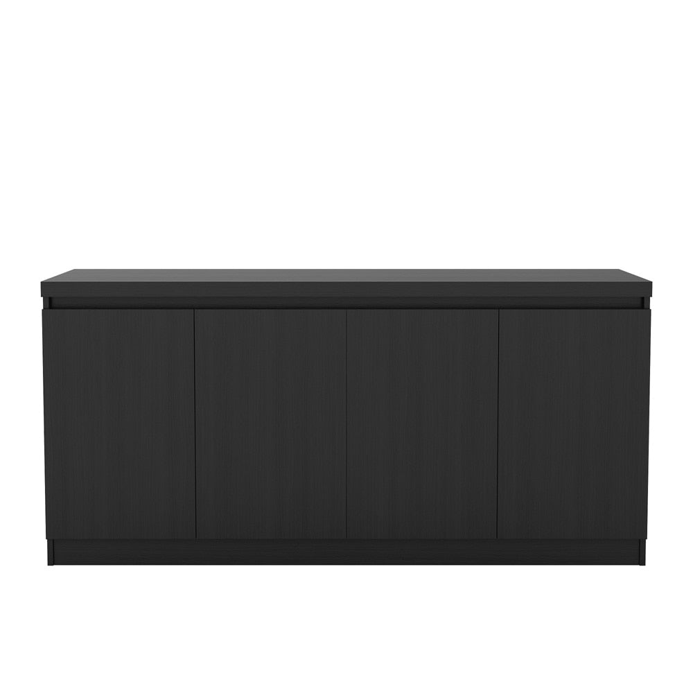 Manhattan Comfort - Viennese Sideboard in Black Matte - 100653 veiw 1