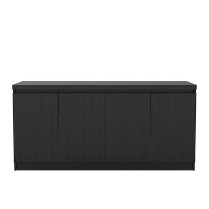 Manhattan Comfort - Viennese Sideboard in Black Matte - 100653 veiw 1