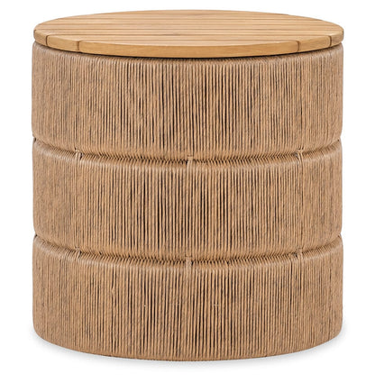 Margaritaville - Avalon Wicker Storage End Table - MV-9203-ET view 1