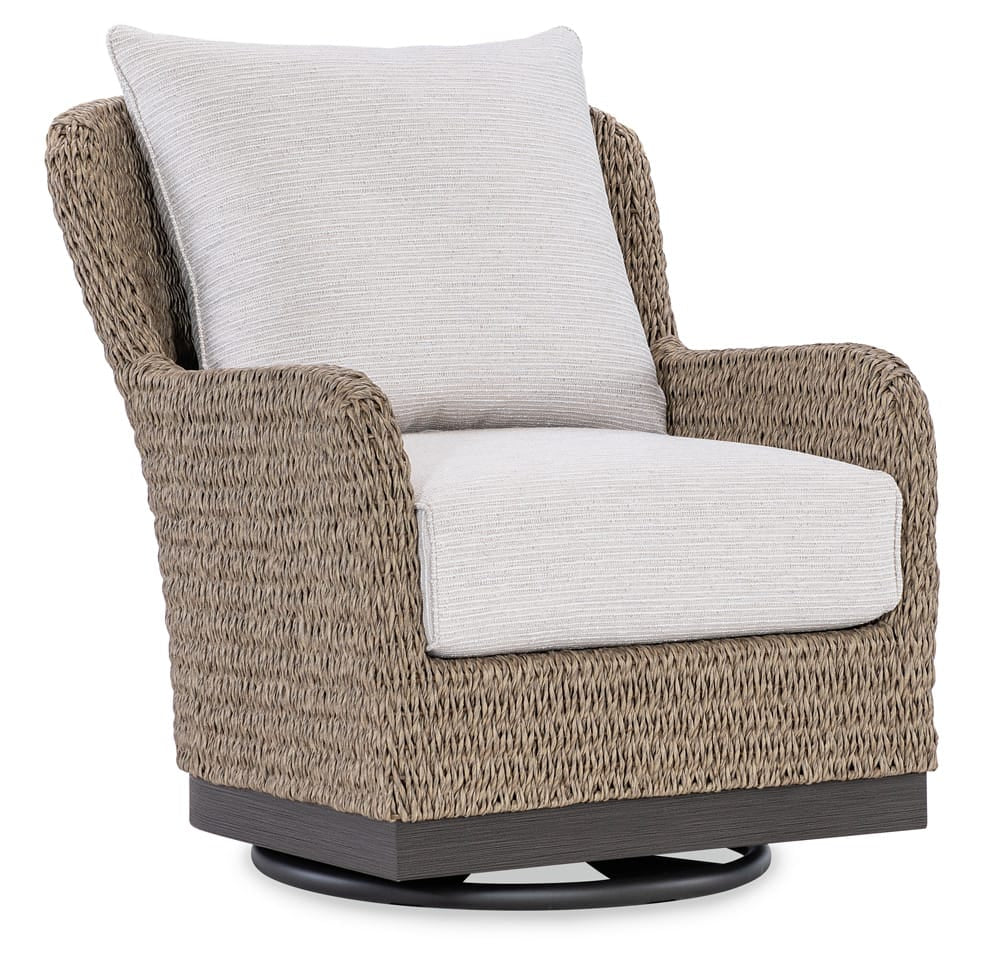 Margaritaville - Seychelles Swivel Glider Club Chair in Poros Dune - MV-7201-21SG-P-STKIT view 1