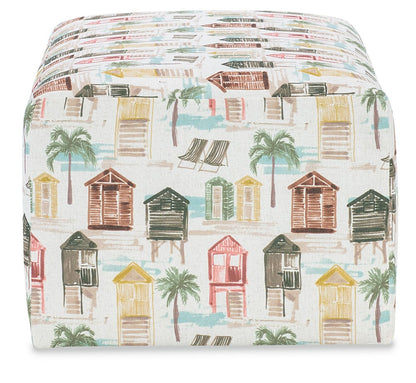 Margaritaville - Sit-N-Chill Small Rectangle Ottoman in Haven Multi - MV-6680-076-F-L20108-00 view 3