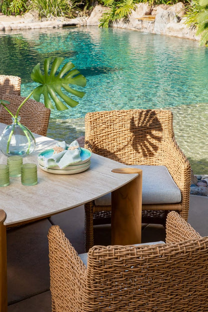 Margaritaville - Somerset Dining Chair in Poros Dune - MV-9101-1-PDN-STKIT view 4