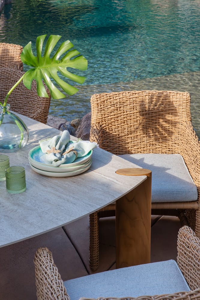 Margaritaville - Somerset Dining Chair in Poros Dune - MV-9101-1-PDN-STKIT view 5