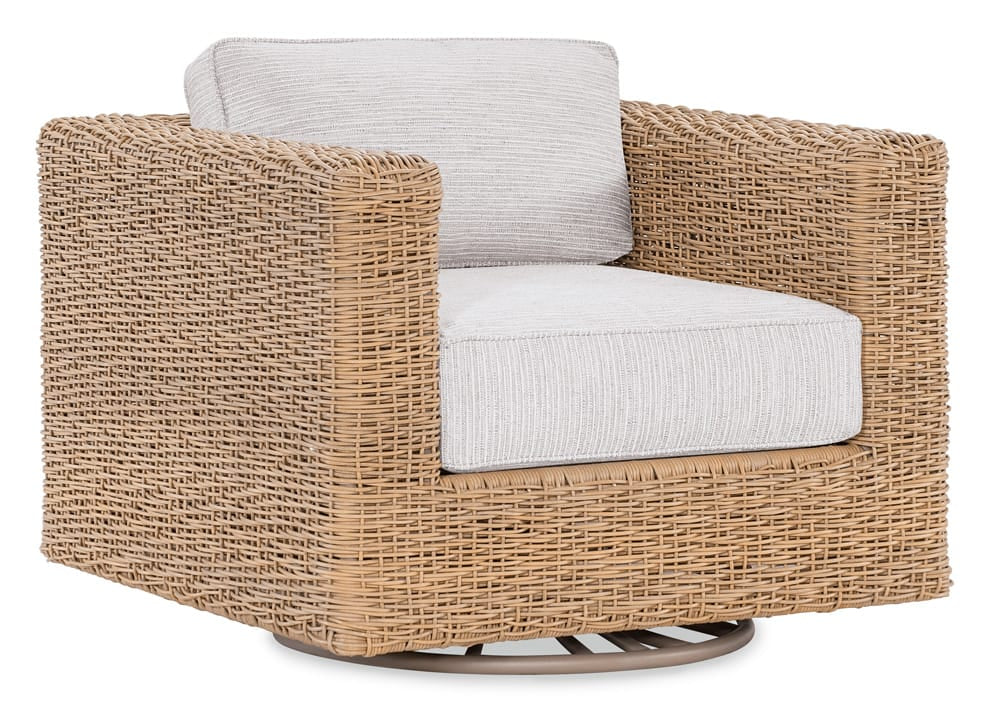 Margaritaville - Somerset Swivel Glider Club Chair in Poros Dune - MV-9101-21SG-P-STKIT view 1