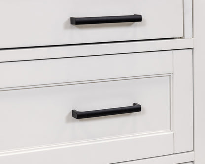 Martin Furniture - Abby - Modern Wood Drop-Lid Secretary Desk, Fully Assembled, White - IMAY550 view 13