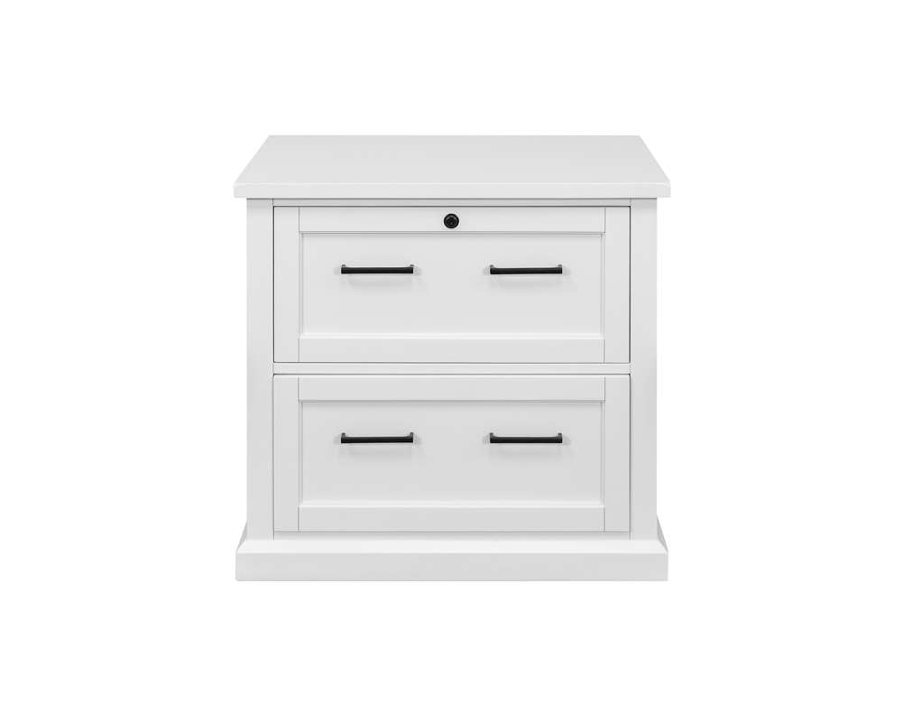 Martin Furniture - Abby - Modern Wood Lateral File, Fully Assembled, White - IMAY450 view 3