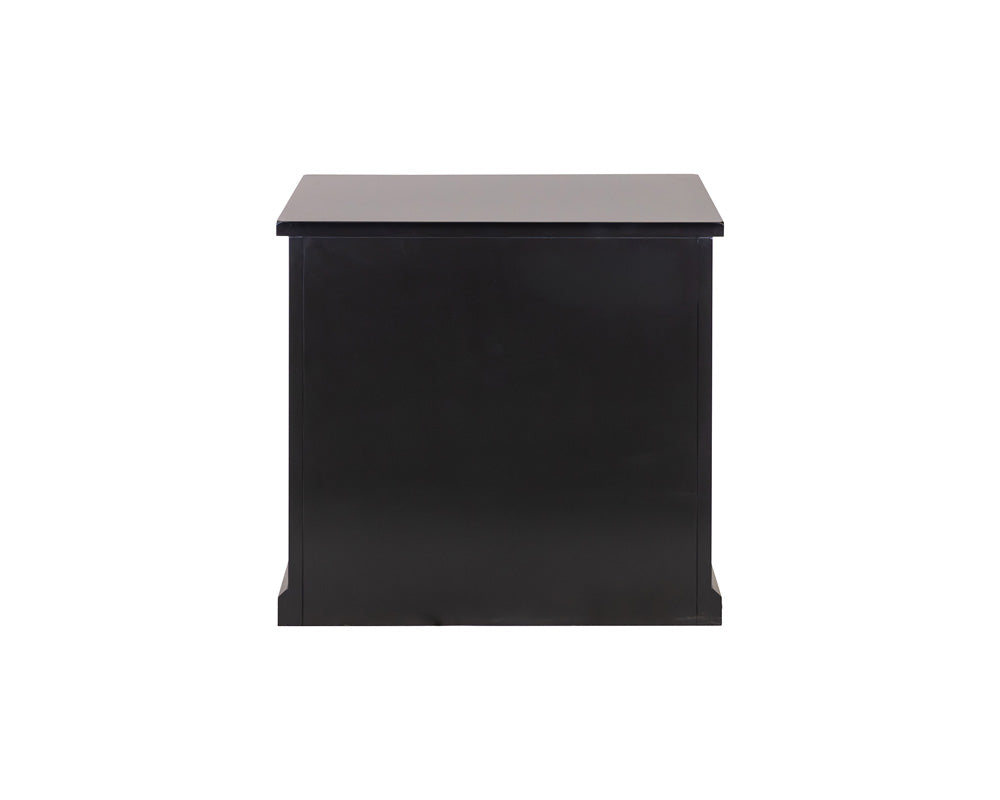 Martin Furniture - Abby - Modern Wood Lateral File, Office Lateral File, Storage File Drawer, Fully Assembled, Black - IMAY450B view 4
