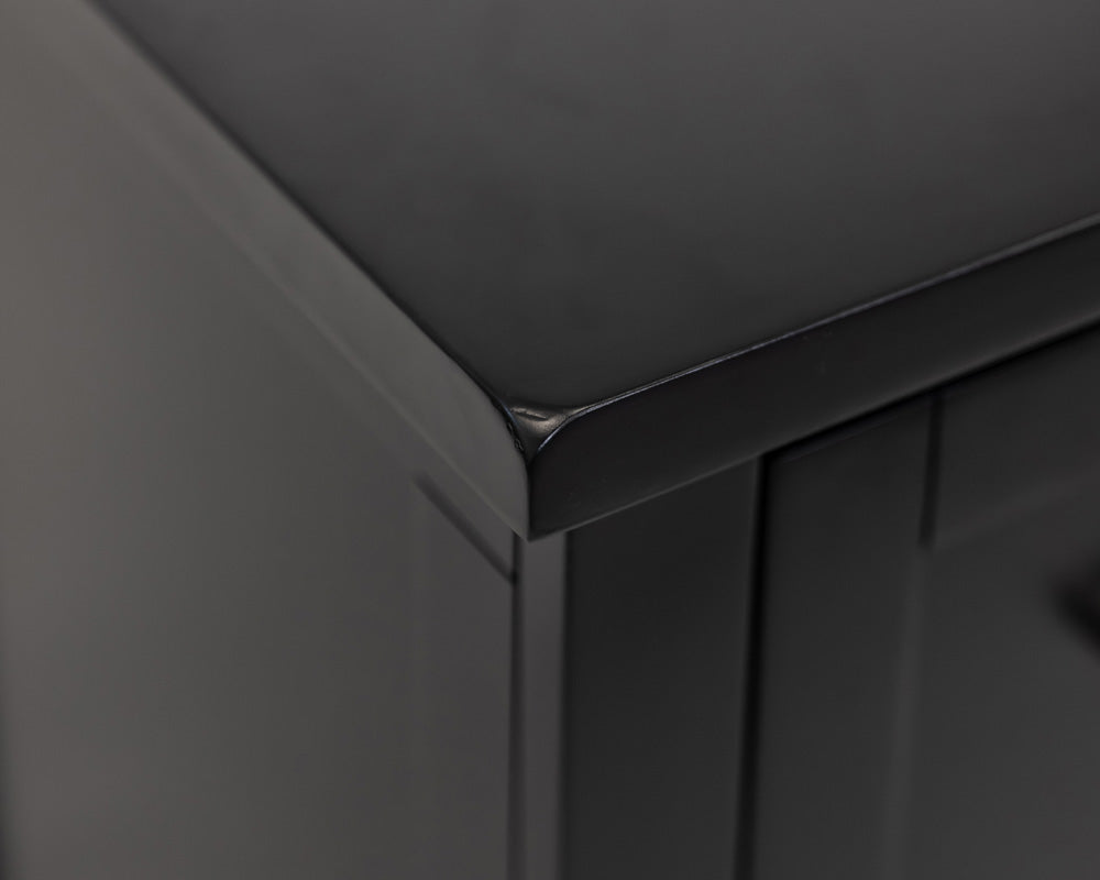 Martin Furniture - Abby - Modern Wood Lateral File, Office Lateral File, Storage File Drawer, Fully Assembled, Black - IMAY450B view 7