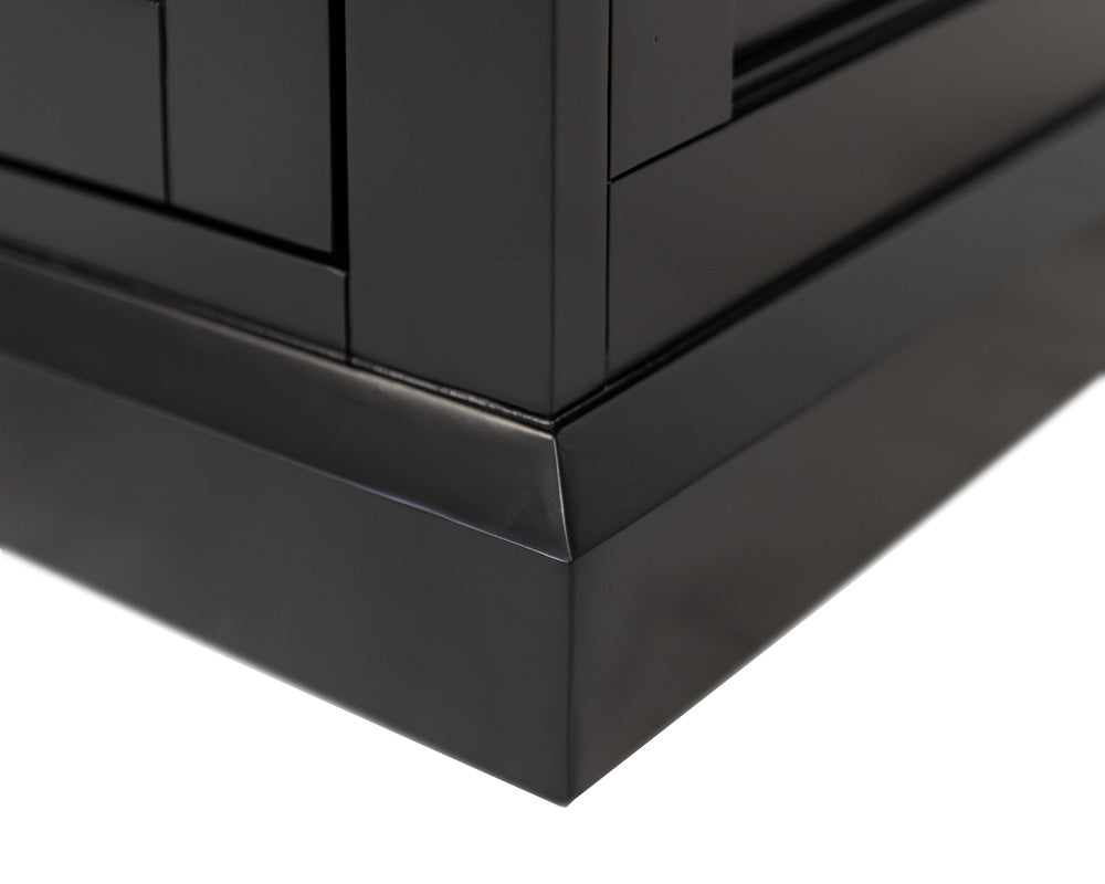 Martin Furniture - Abby - Modern Wood Lateral File, Office Lateral File, Storage File Drawer, Fully Assembled, Black - IMAY450B view 8