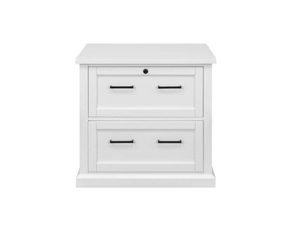 Martin Furniture - Abby - Modern Wood Lateral File, Fully Assembled, White  - IMAY450 veiw 3