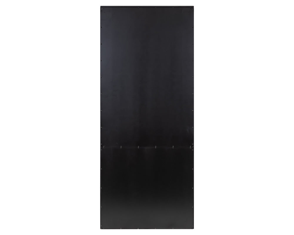 Martin Furniture - Abby - Modern Wood Lower Doors Bookcase, Office Bookcase, Office Shelving, Office Storage, Fully Assembled, Black - IMAY3278DB view 3