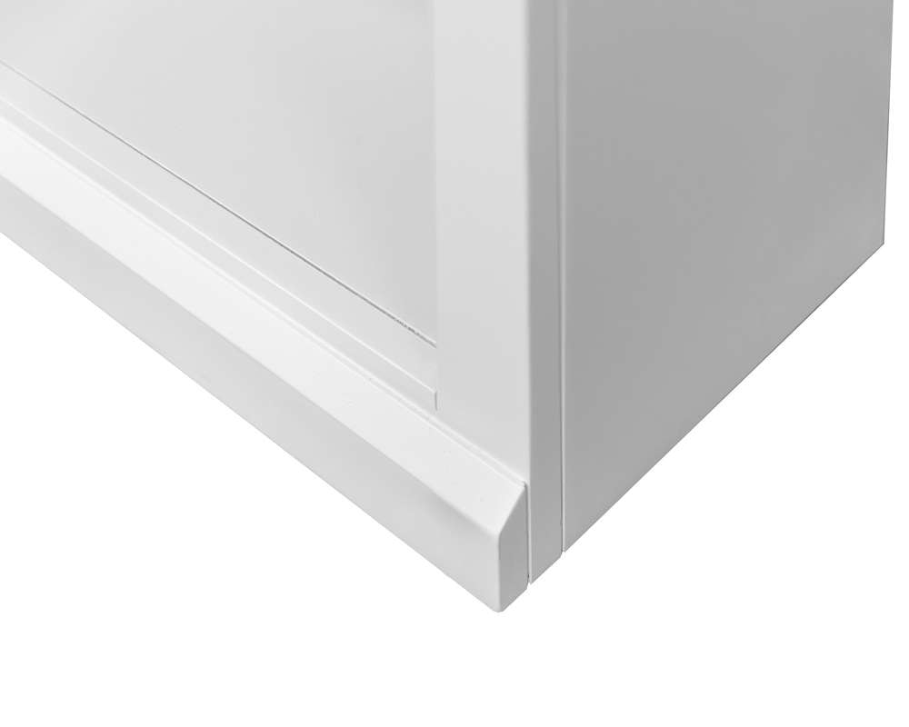 Martin Furniture - Abby - Modern Wood Open Bookcase Fully Assembled, White - IMAY3278 view 6