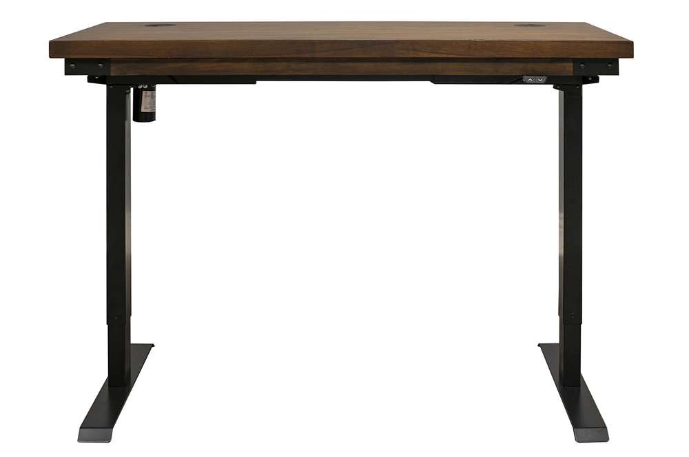 Martin Furniture - Addison Rustic Electric Sit/Stand Desk, Brown - IMAD384T-kit veiw 5