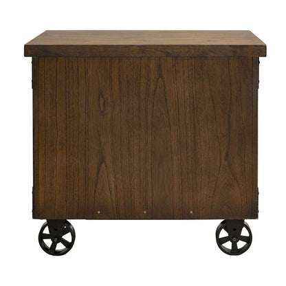 Martin Furniture - Addison Rustic Lateral File With Legal/Letter File Drawer, Brown - IMAD450 veiw 6